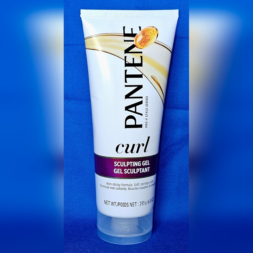 Pantene ProV Style Series Curl Sculpting Gel Curly Hair Non-Sticky Formula 6.8oz